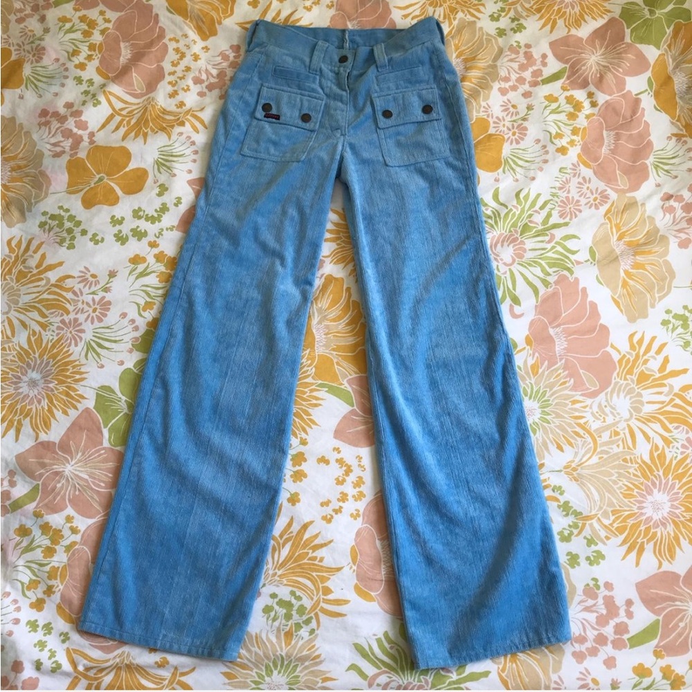 VINTAGE CORDUROY BLUE LEVIS
